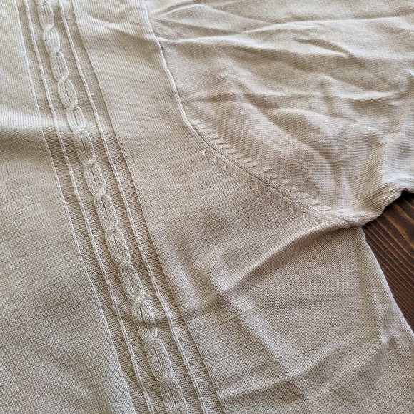 🖤 3/$15 🖤 Men's Modern Images Lightweight Silt V-neck Sweater NWT Silt/Cream - Picture 6 of 16